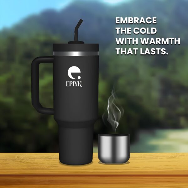 EPIYK Tumbler with Straw and Lid